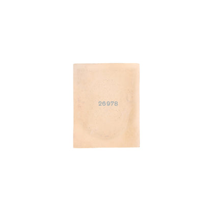 WWII German Unissued Polizei Helmet Decal with '26978' on its reverse