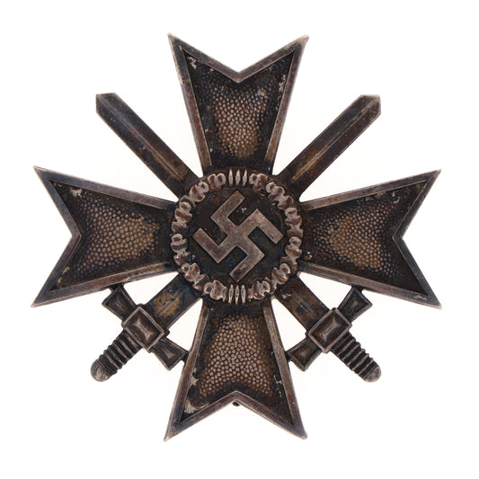 WWII German War Merit Cross First Class with Swords by Deschler & Sohn (Marked "L/10")