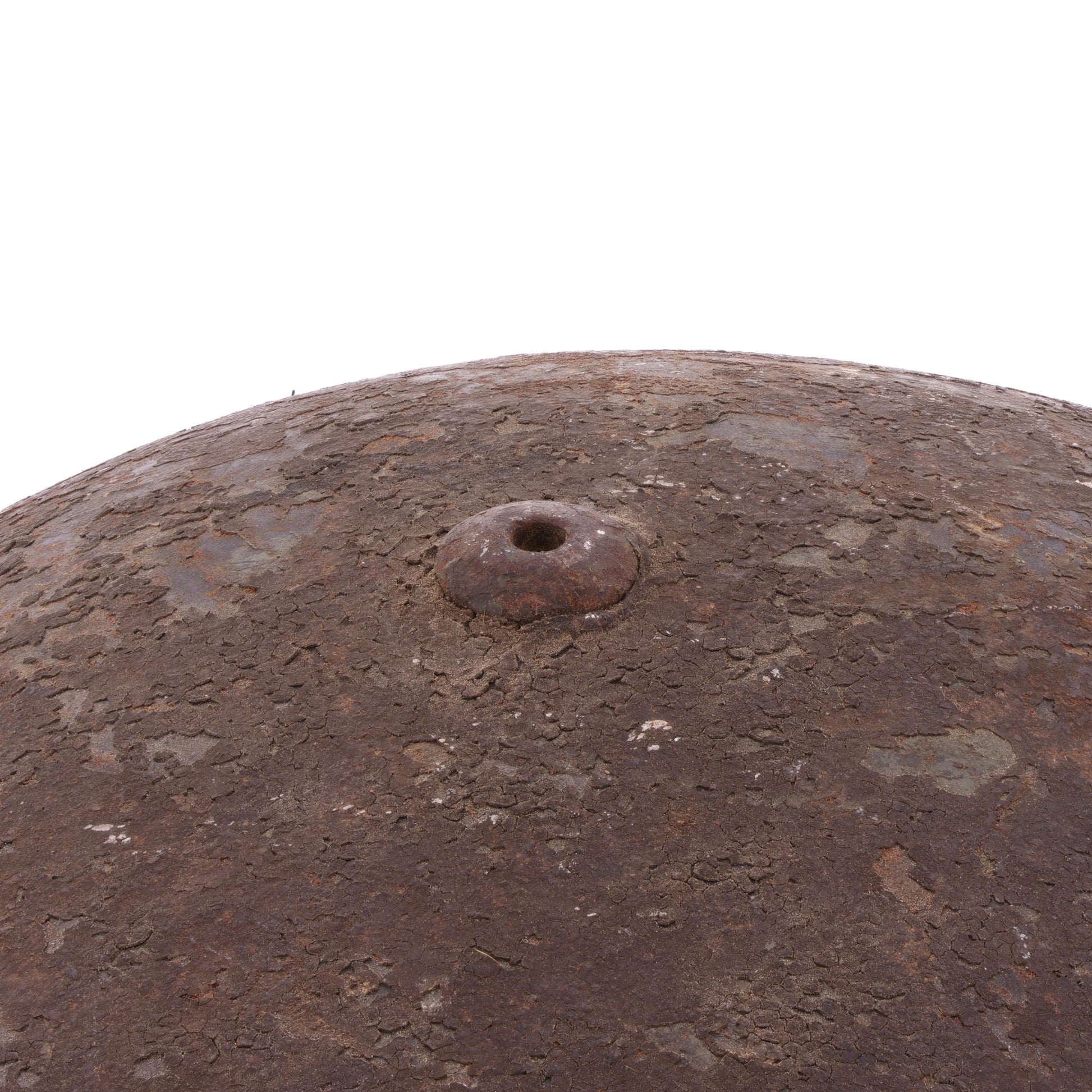WWII Italian M33 Helmet with Camouflage Paint (Size 60)