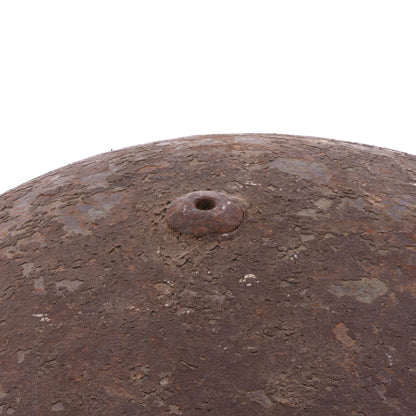 WWII Italian M33 Helmet with Camouflage Paint (Size 60)