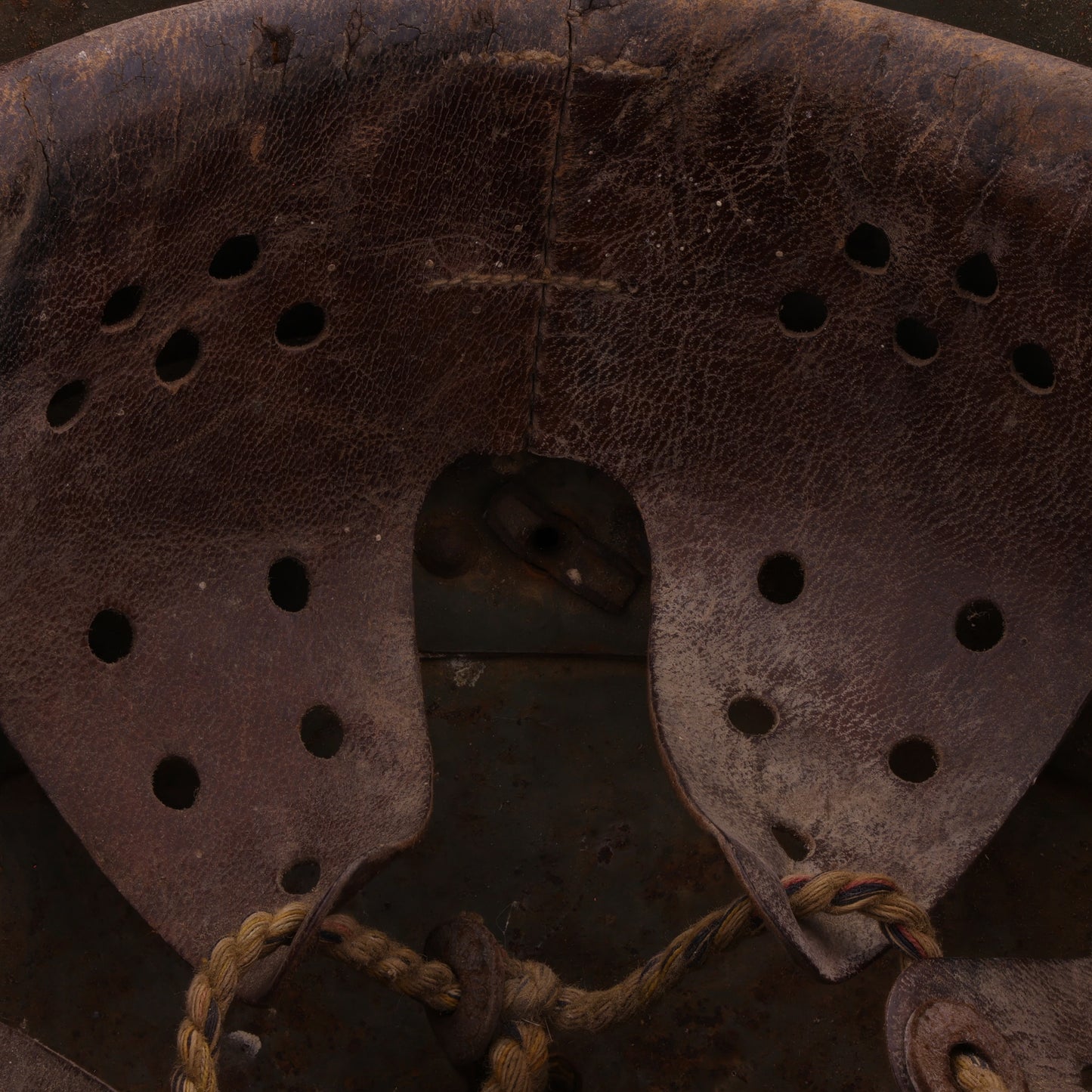 WWII Italian M33 Helmet with Camouflage Paint (Size 60)