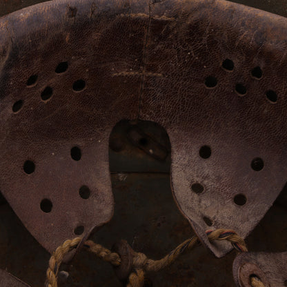 WWII Italian M33 Helmet with Camouflage Paint (Size 60)