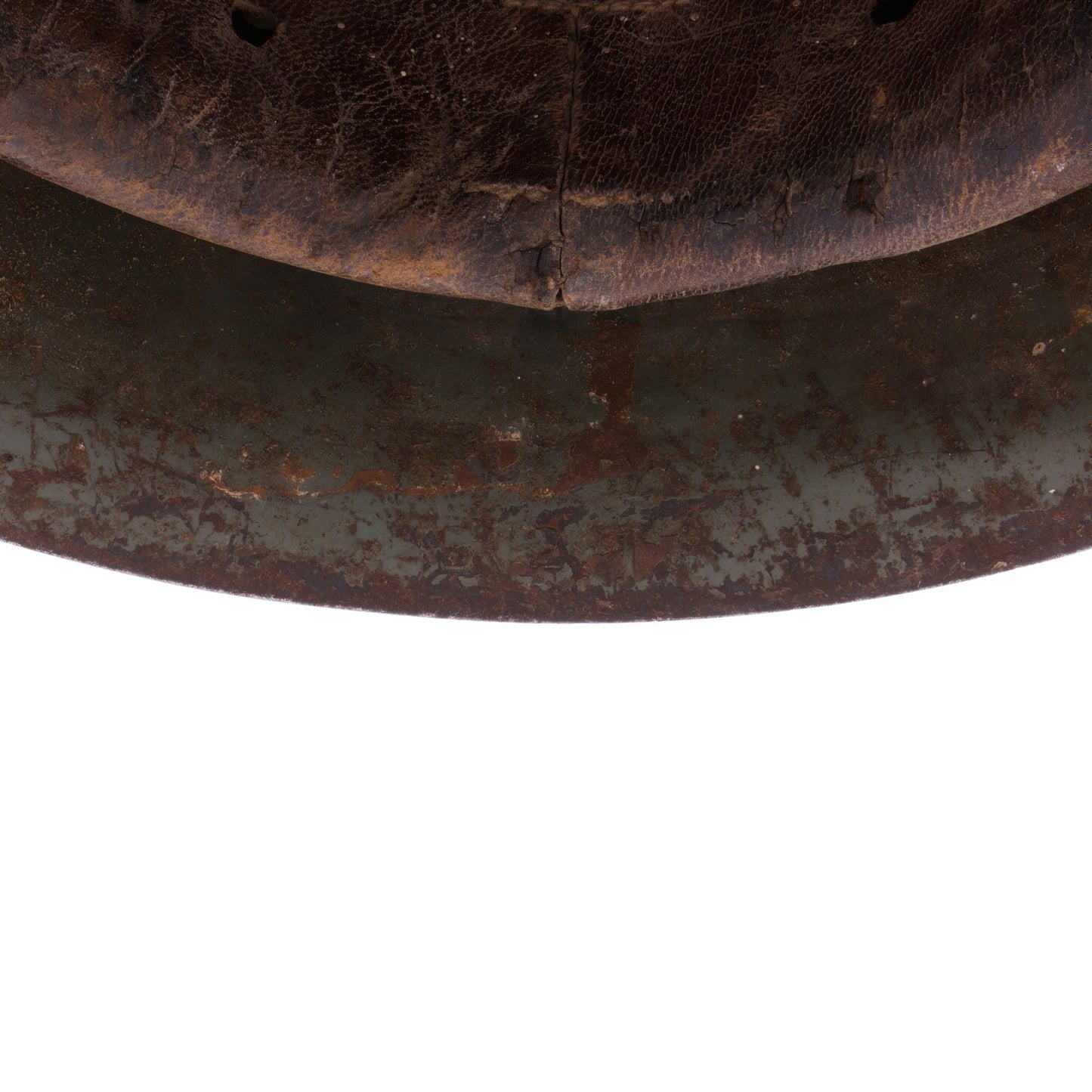 WWII Italian M33 Helmet with Camouflage Paint (Size 60)