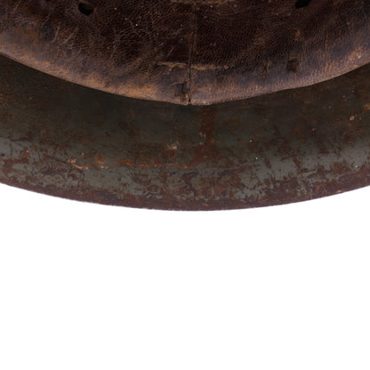 WWII Italian M33 Helmet with Camouflage Paint (Size 60)