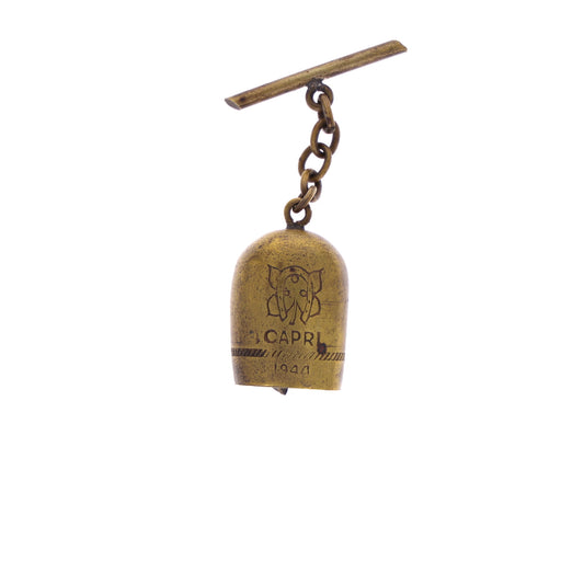 WWII San Michele Isle of Capri Brass Bell Worn by the USAAF (1944)