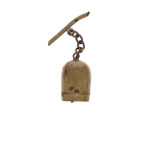 WWII San Michele Isle of Capri Brass Bell Worn by the USAAF (1944)