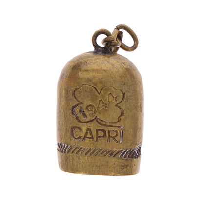 WWII San Michele Isle of Capri Brass Bell Worn by the USAAF (1944)