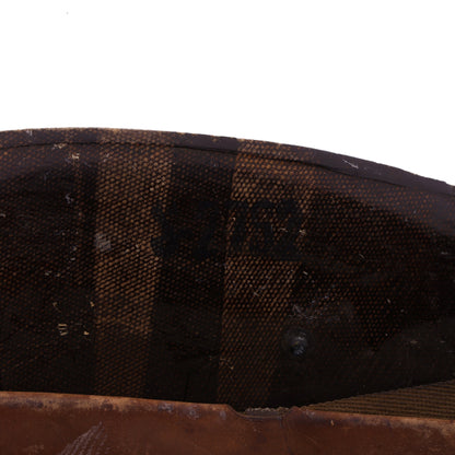 WWII U.S. 2nd Infantry Division Westinghouse M-1 Helmet Liner with Korean War Headband & Neckband Identified to Thomas Y. Southerland (1944-53)
