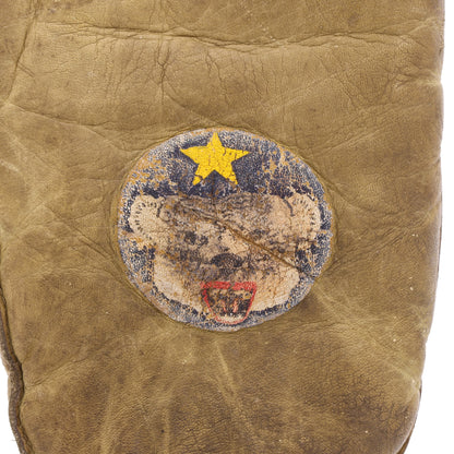 WWII U.S. Army Mittens with Alaska Defense Command Painted Insignia