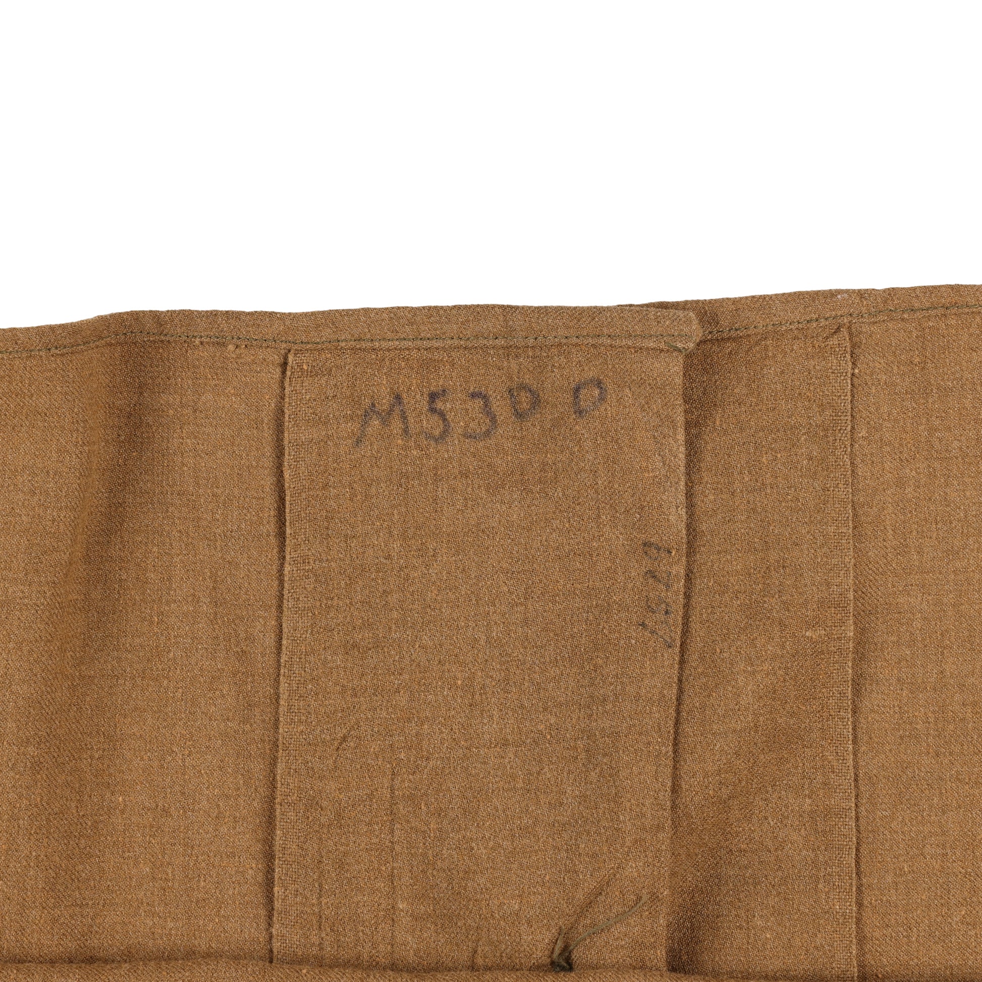 WWII U.S. Army 37th Infantry Division T/5's M37 Wool Service Shirt Marked with Laundry Number (Size 15 x 33)