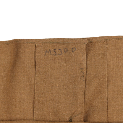 WWII U.S. Army 37th Infantry Division T/5's M37 Wool Service Shirt Marked with Laundry Number (Size 15 x 33)
