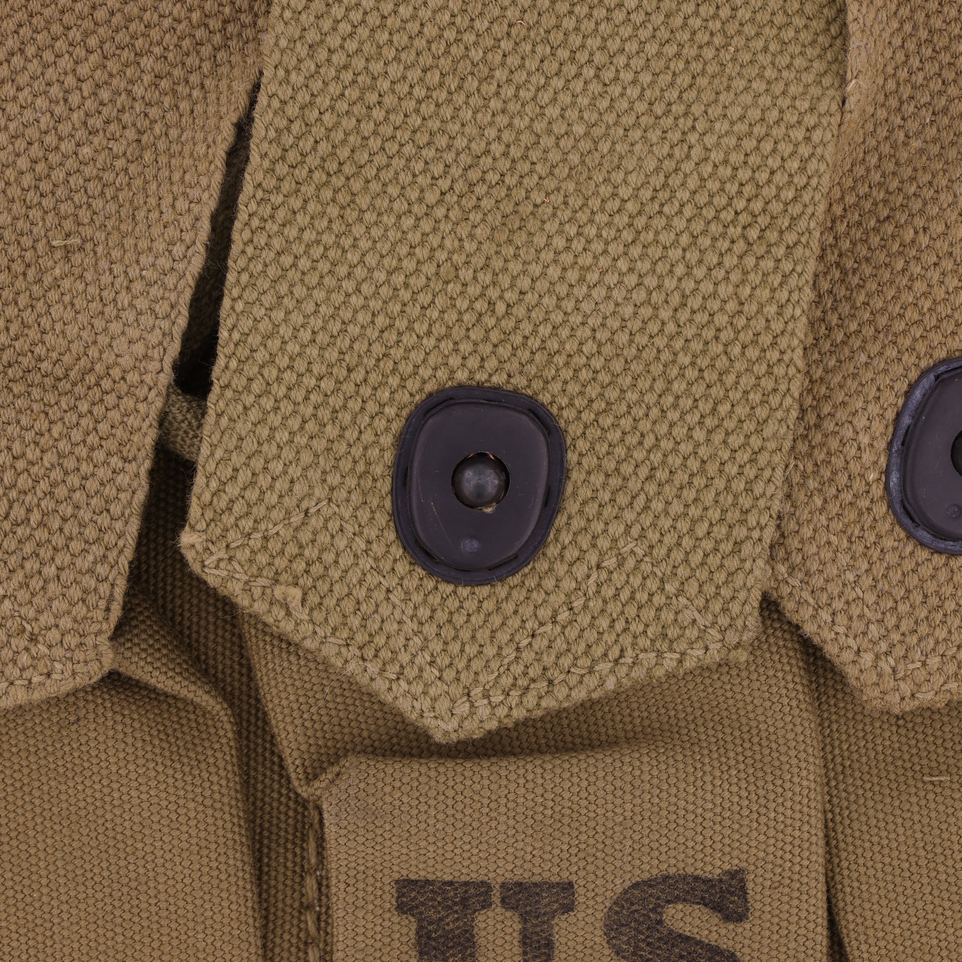 WWII U.S. Army 5-Cell Grenade Pouch by J.Q.M.D. (1944)