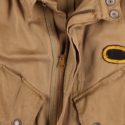WWII U.S. Army 541st Parachute Infantry Regiment Paratrooper M1942 Jump Jacket Marked with Laundry Numbers (Size 38R)