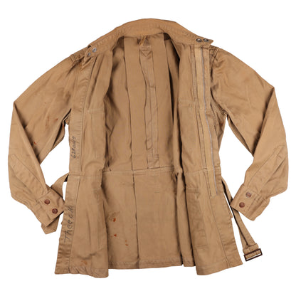 WWII U.S. Army 82nd Airborne Division Paratrooper M1942 Jump Jacket Identified to First Sgt. Edwin E. Theeck