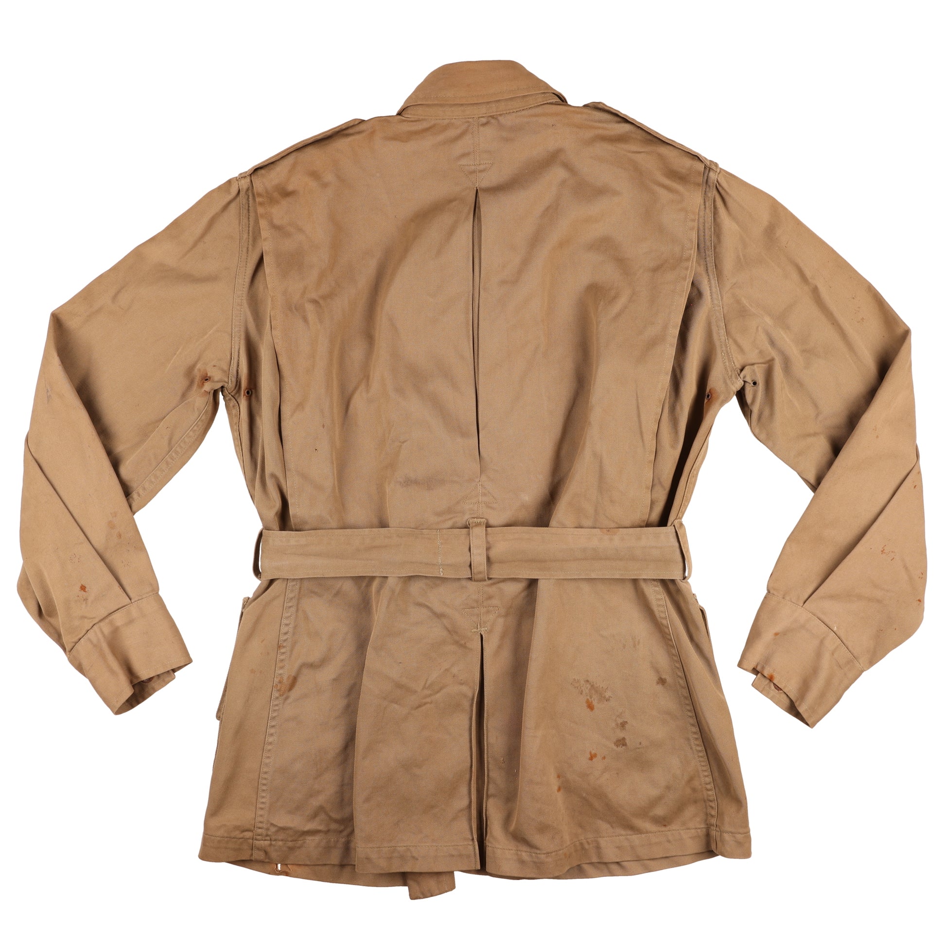 WWII U.S. Army 82nd Airborne Division Paratrooper M1942 Jump Jacket Identified to First Sgt. Edwin E. Theeck