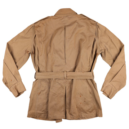 WWII U.S. Army 82nd Airborne Division Paratrooper M1942 Jump Jacket Identified to First Sgt. Edwin E. Theeck