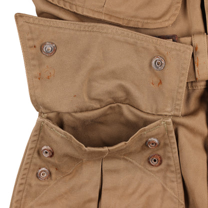 WWII U.S. Army 82nd Airborne Division Paratrooper M1942 Jump Jacket Identified to First Sgt. Edwin E. Theeck