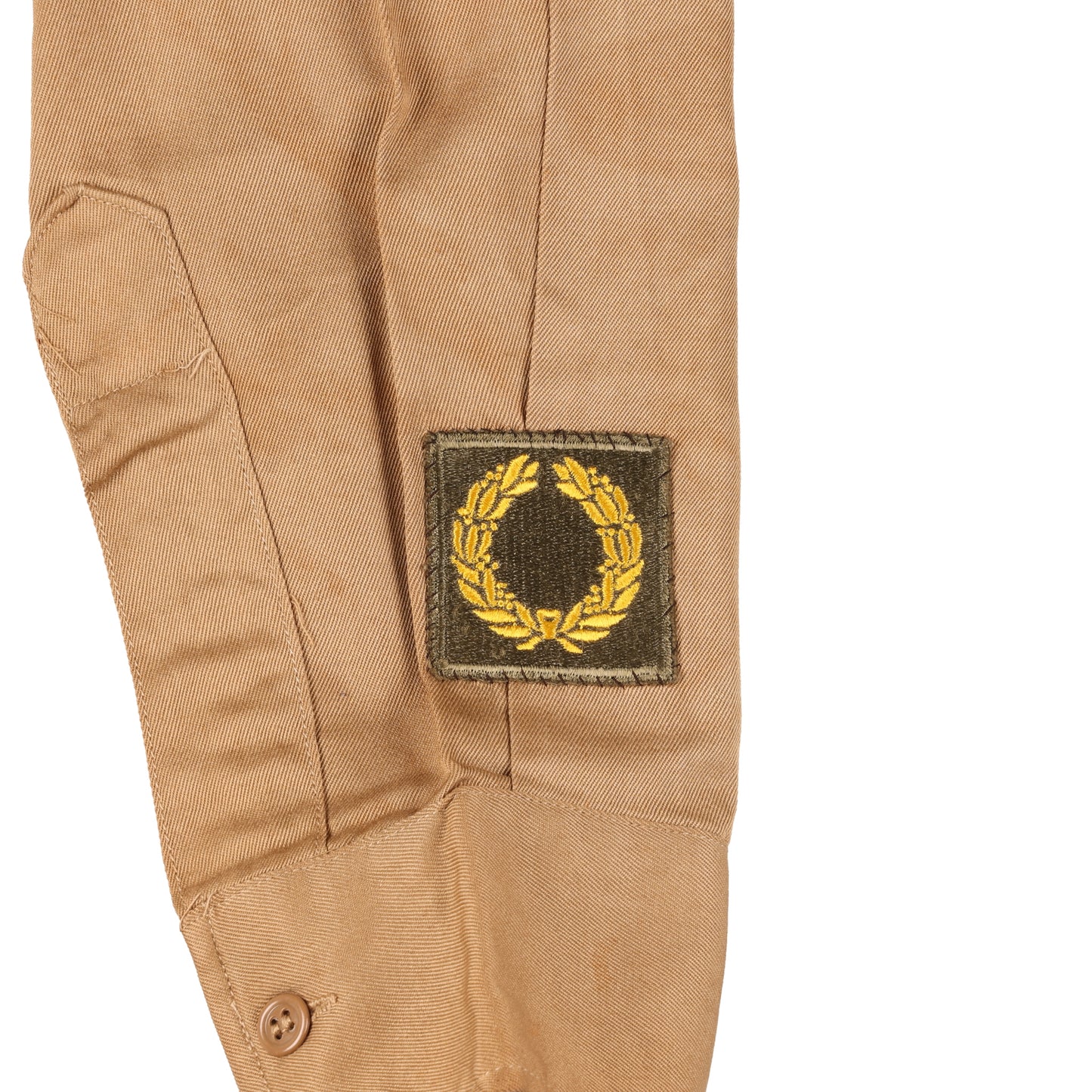 WWII U.S. Army Advance Section of the Communications Zone (ADSEC) T/Sgt.'s Khaki Cotton Service Shirt Size 14 1/2 x 32 (1944)