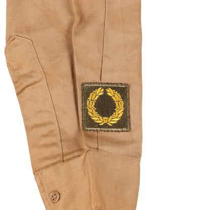 WWII U.S. Army Advance Section of the Communications Zone (ADSEC) T/Sgt.'s Khaki Cotton Service Shirt Size 14 1/2 x 32 (1944)