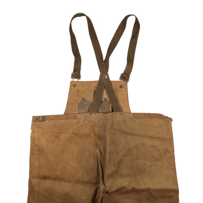 WWII U.S. Army Alaska Defense Command Wet Weather Parka, USN Coveralls, Wool Scarf, Socks, & Mukluks Attributed to Pete Mase