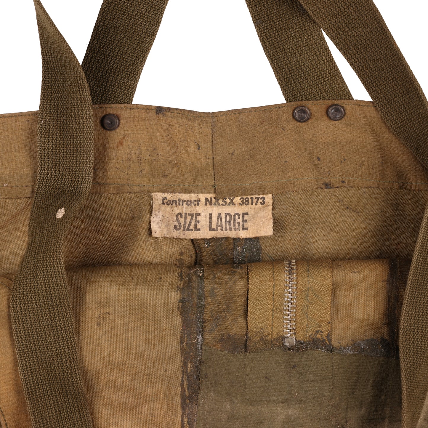 WWII U.S. Army Alaska Defense Command Wet Weather Parka, USN Coveralls, Wool Scarf, Socks, & Mukluks Attributed to Pete Mase