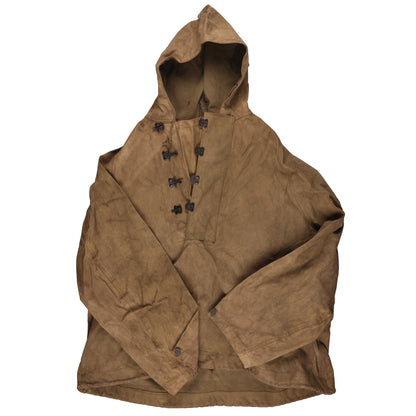 WWII U.S. Army Alaska Defense Command Wet Weather Parka, USN Coveralls, Wool Scarf, Socks, & Mukluks Attributed to Pete Mase