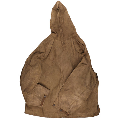 WWII U.S. Army Alaska Defense Command Wet Weather Parka, USN Coveralls, Wool Scarf, Socks, & Mukluks Attributed to Pete Mase