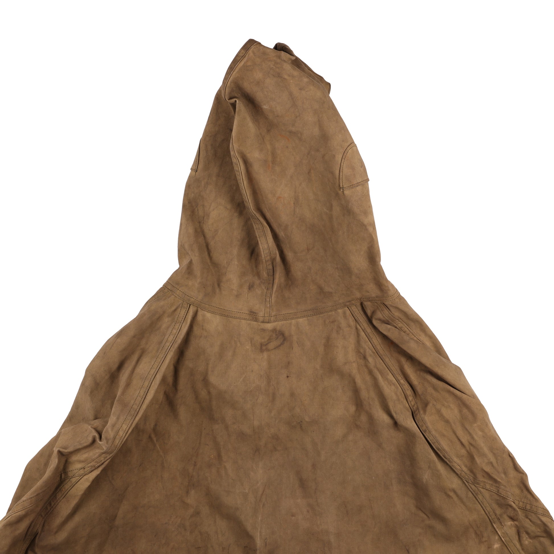 WWII U.S. Army Alaska Defense Command Wet Weather Parka, USN Coveralls, Wool Scarf, Socks, & Mukluks Attributed to Pete Mase