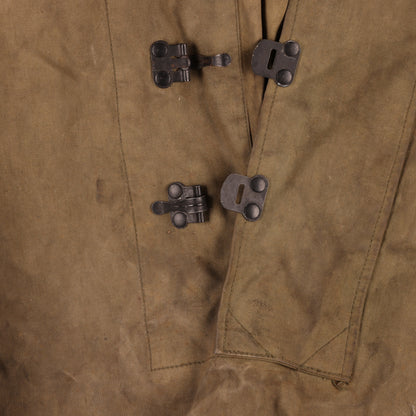 WWII U.S. Army Alaska Defense Command Wet Weather Parka, USN Coveralls, Wool Scarf, Socks, & Mukluks Attributed to Pete Mase