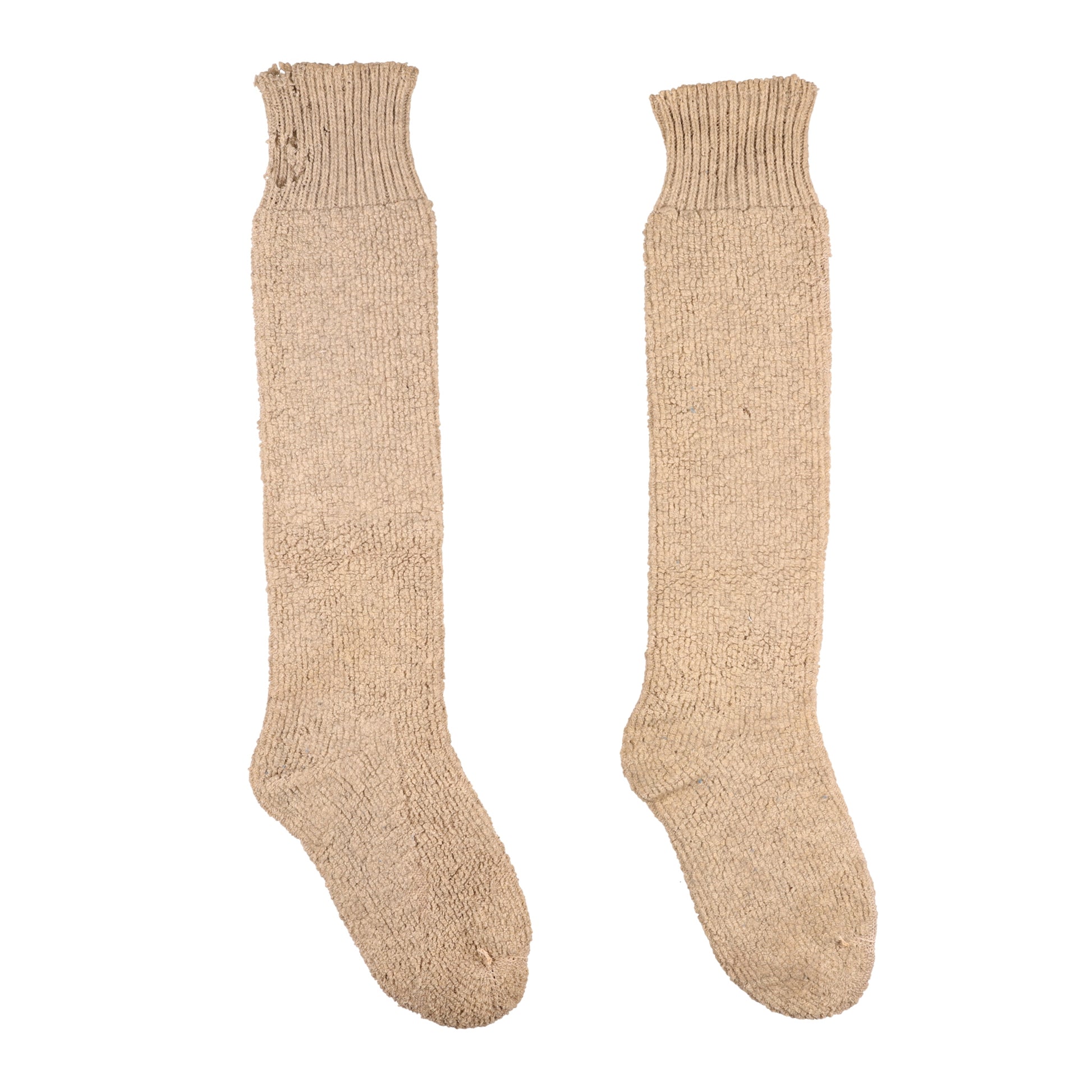 WWII U.S. Army Alaska Defense Command Wet Weather Parka, USN Coveralls, Wool Scarf, Socks, & Mukluks Attributed to Pete Mase