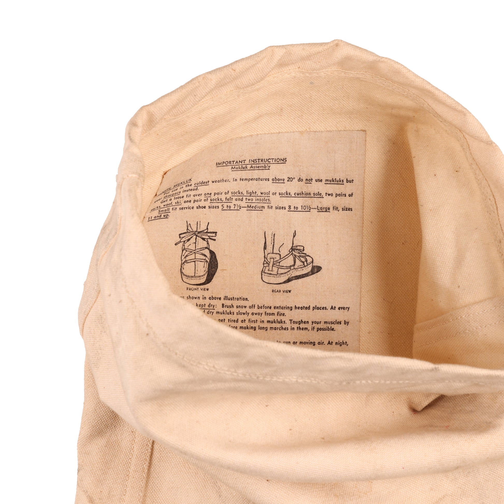 WWII U.S. Army Alaska Defense Command Wet Weather Parka, USN Coveralls, Wool Scarf, Socks, & Mukluks Attributed to Pete Mase