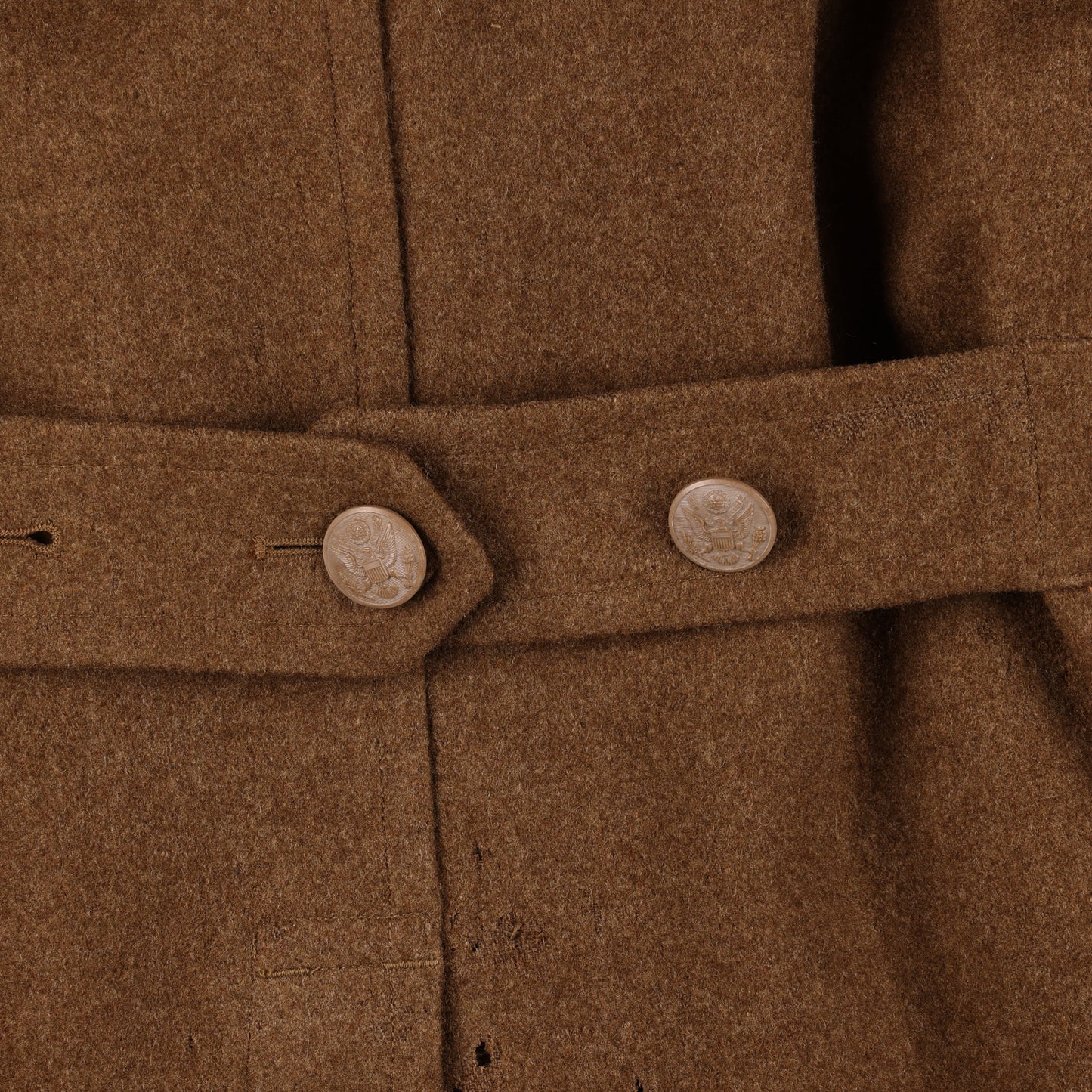 WWII U.S. Army Cpl.'s Wool Overcoat by Sigmund Eisner Co. Size 36L (1943)