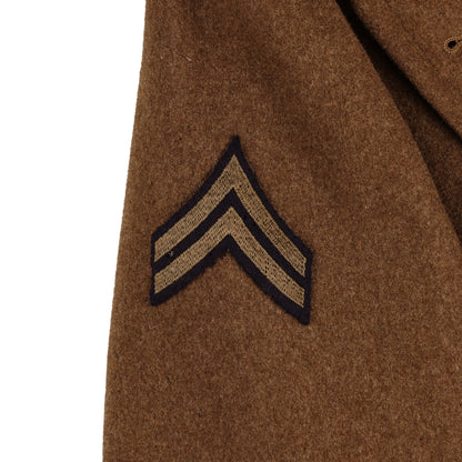 WWII U.S. Army Cpl.'s Wool Overcoat by Sigmund Eisner Co. Size 36L (1943)