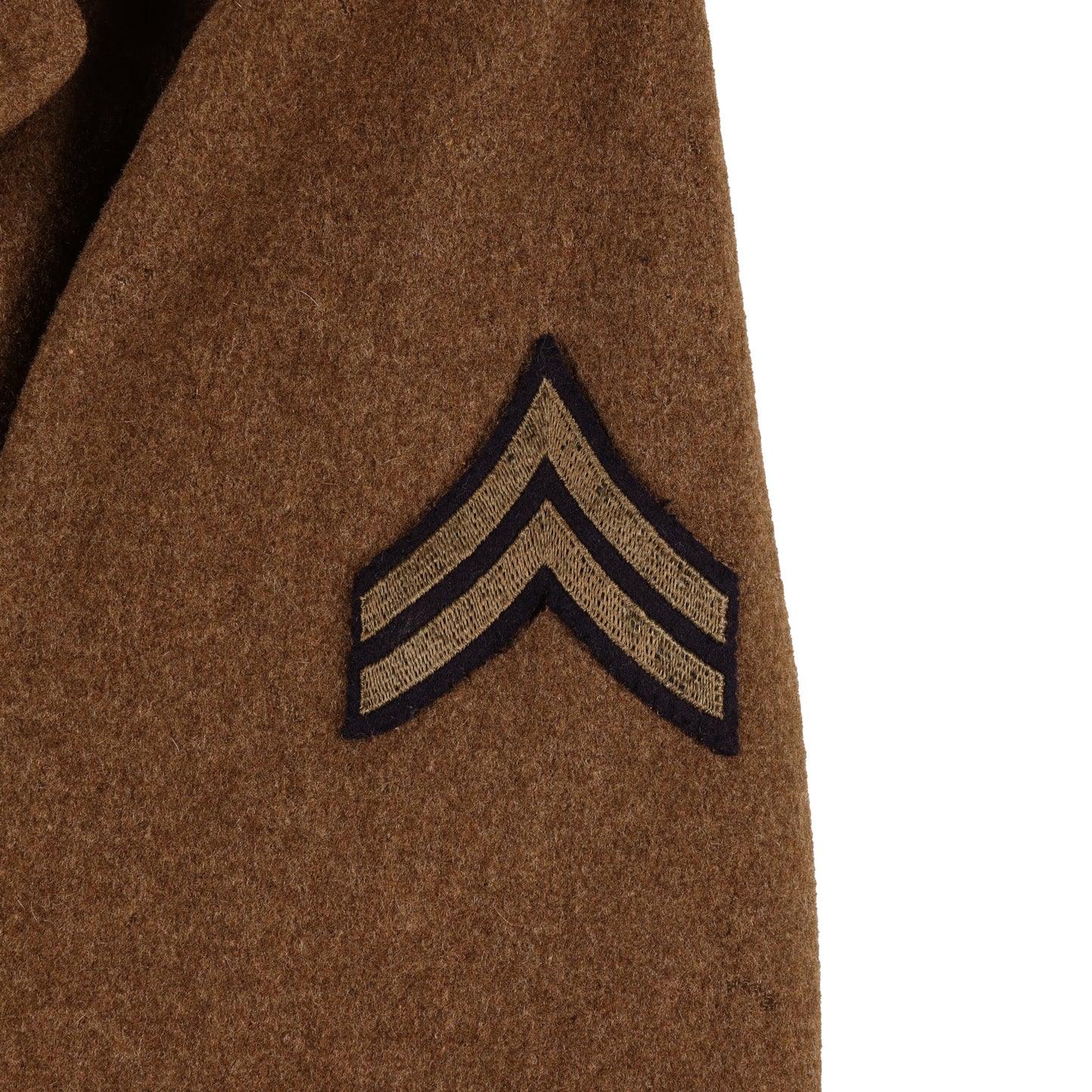 WWII U.S. Army Cpl.'s Wool Overcoat by Sigmund Eisner Co. Size 36L (1943)