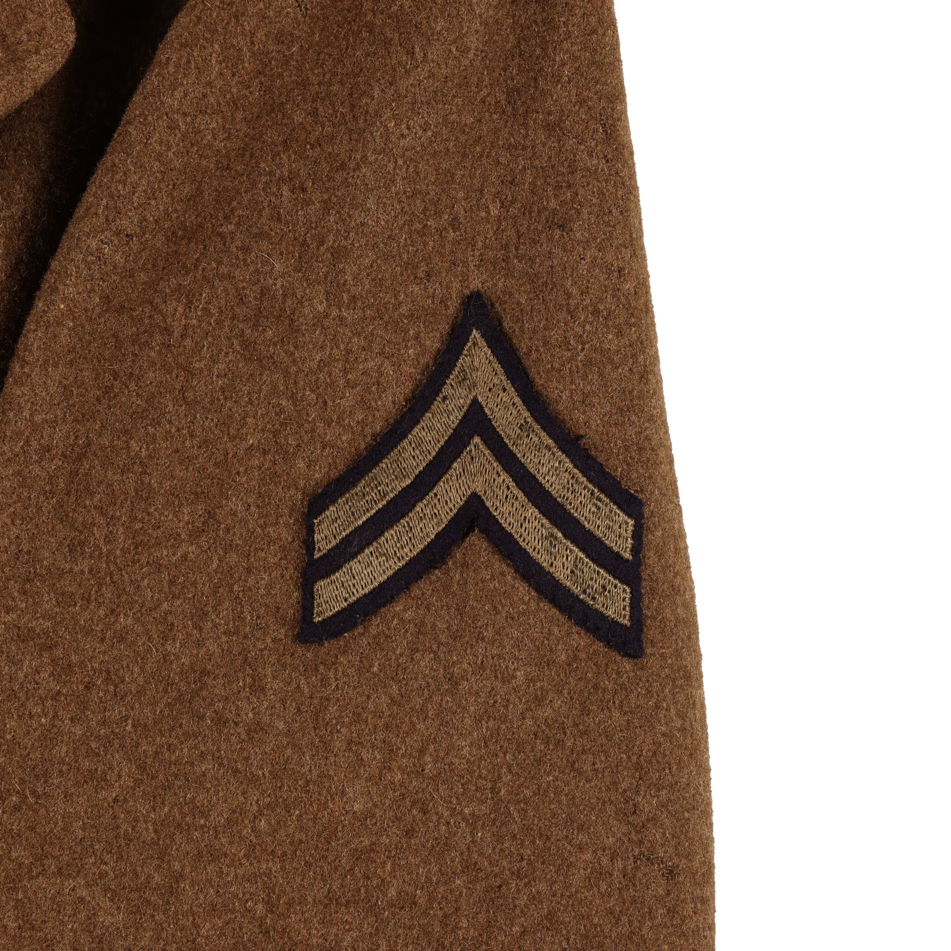WWII U.S. Army Cpl.'s Wool Overcoat by Sigmund Eisner Co. Size 36L (1943)