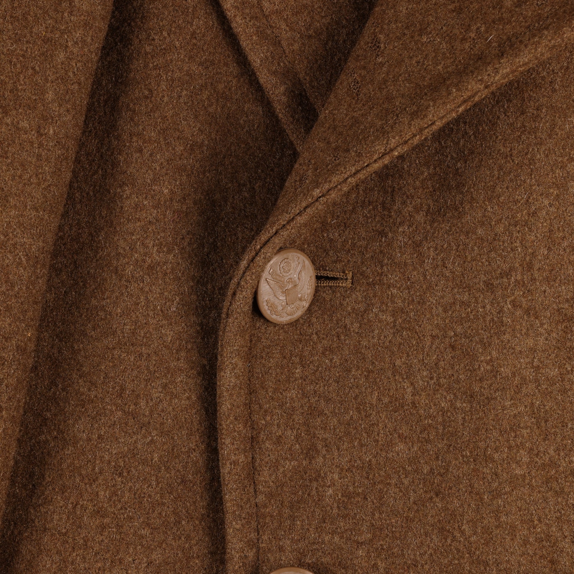 WWII U.S. Army Cpl.'s Wool Overcoat by Sigmund Eisner Co. Size 36L (1943)