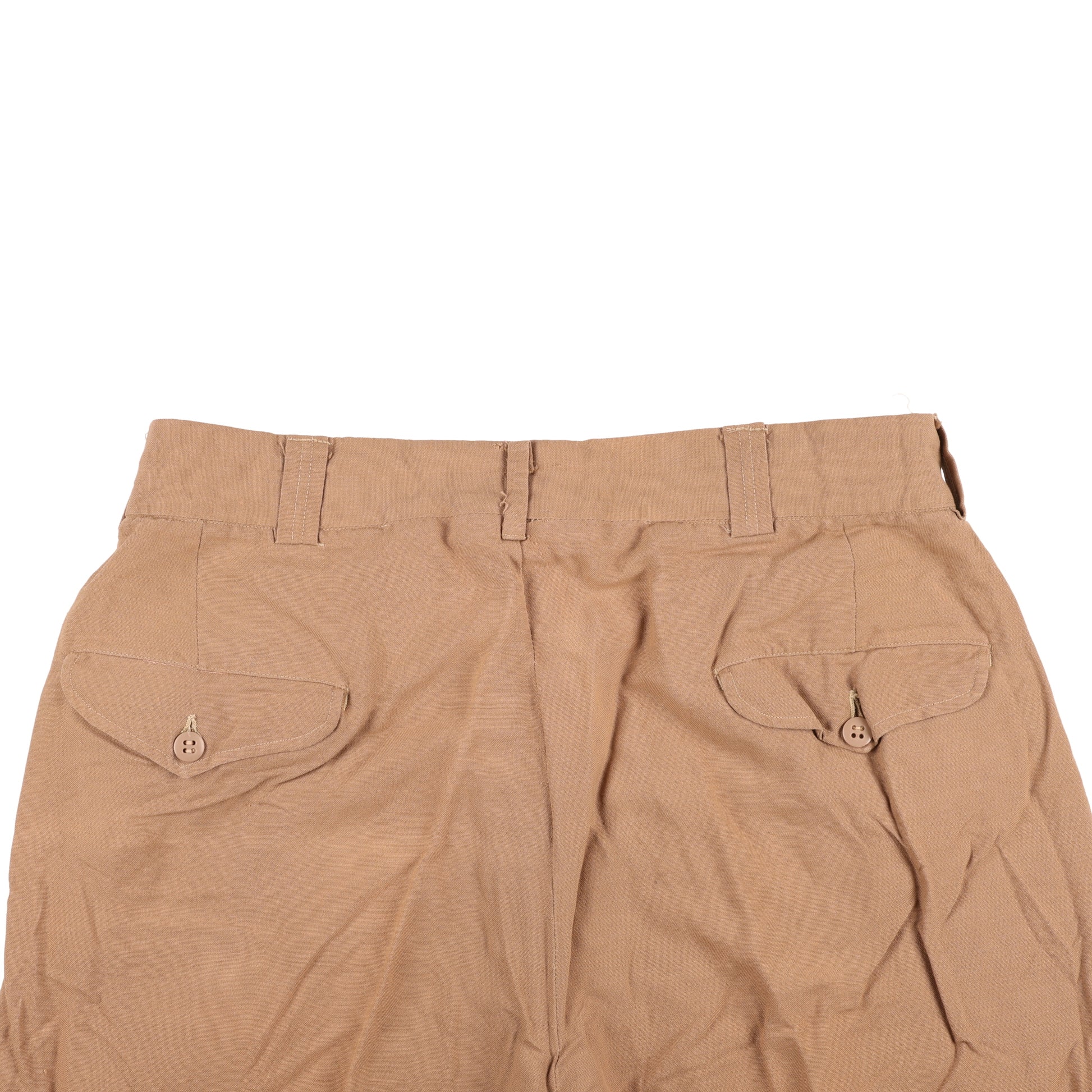 WWII U.S. Army Officer's Khaki Wool Service Trousers Named to "D. P. Southworth"