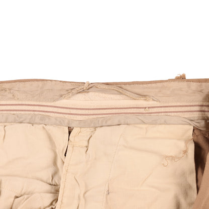 WWII U.S. Army Officer's Khaki Wool Service Trousers Named to "D. P. Southworth"