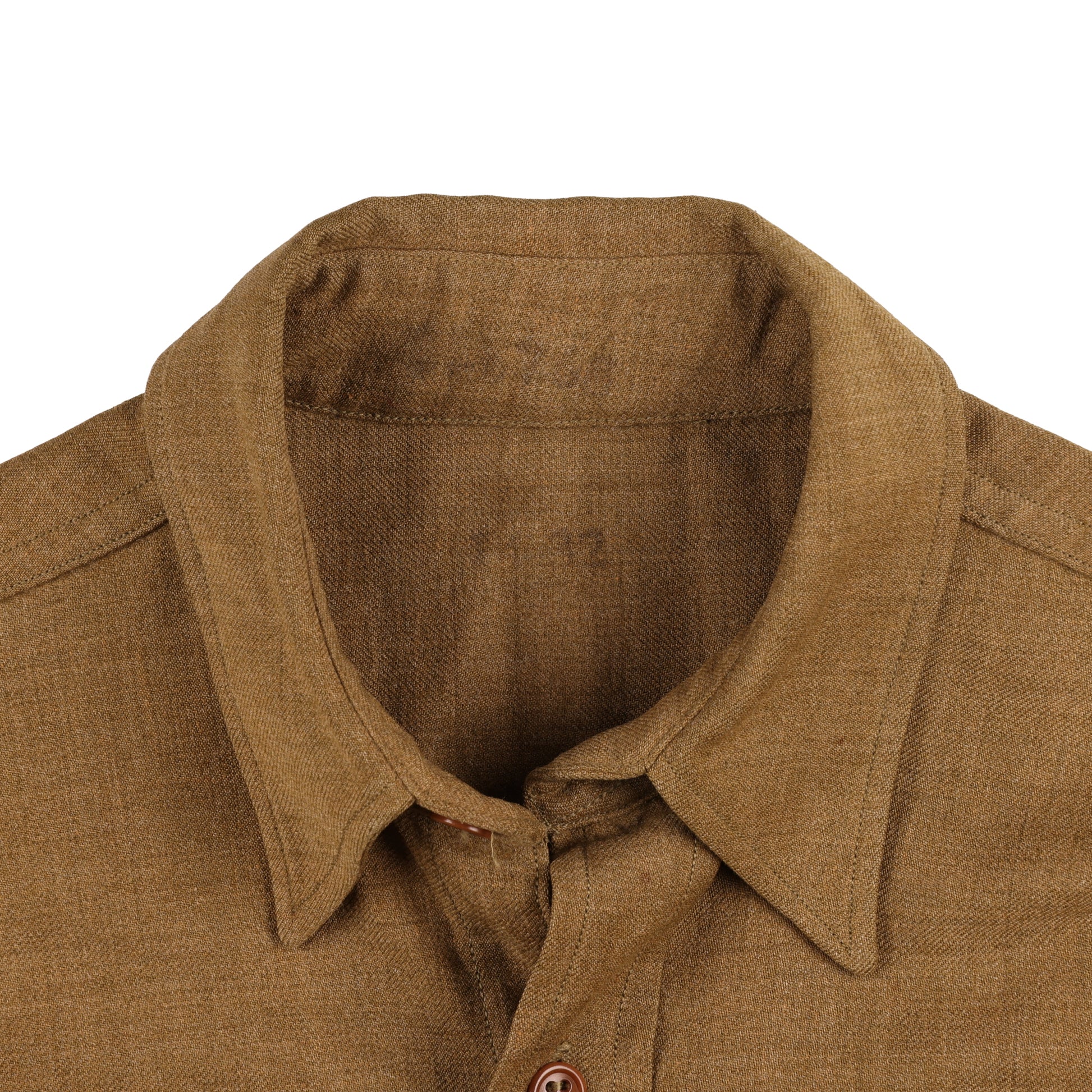 WWII U.S. Army Enlisted Man's M37 Wool Service Shirt (Size 14 x 32)