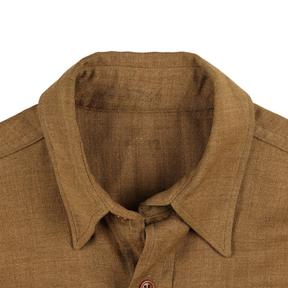 WWII U.S. Army Enlisted Man's M37 Wool Service Shirt (Size 14 x 32)