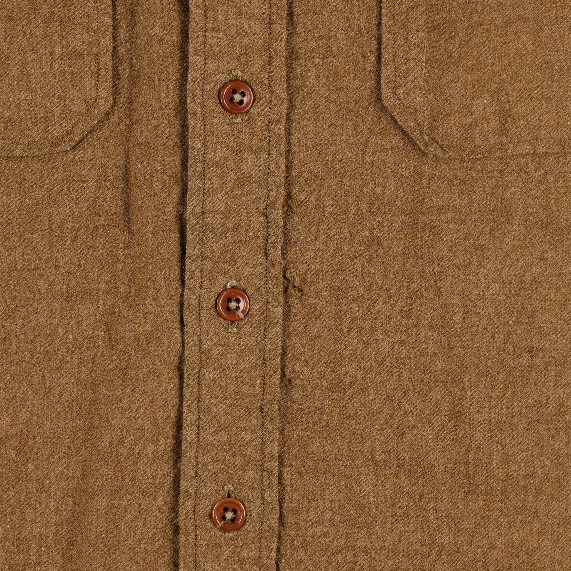 WWII U.S. Army Enlisted Man's M37 Wool Service Shirt (Size 17 x 33)