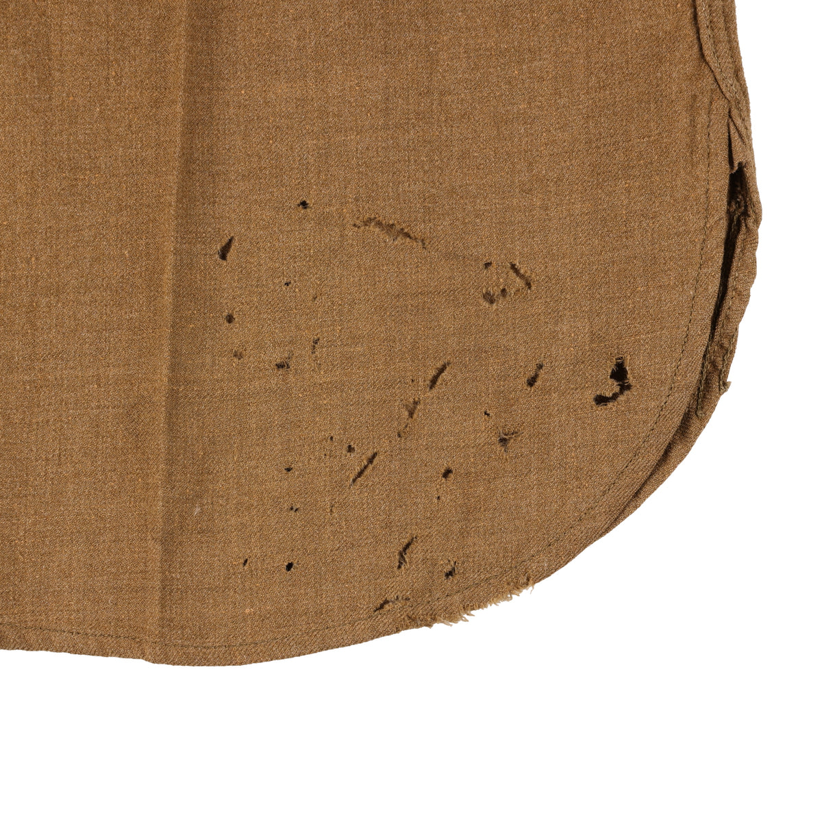WWII U.S. Army Enlisted Man's M37 Wool Service Shirt with Gas Flap Marked with Laundry Number (Size 15 x 33)