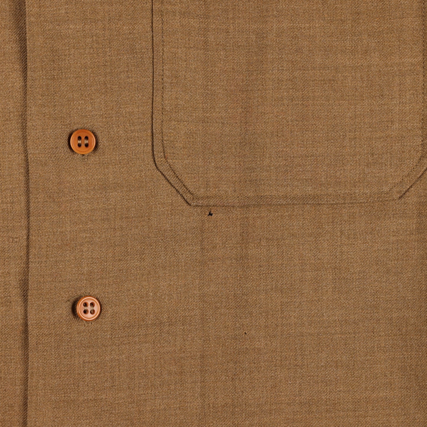 WWII U.S. Army Enlisted Man's M37 Wool Service Shirt with Gas Flap (Size 14 1/2 x 32)