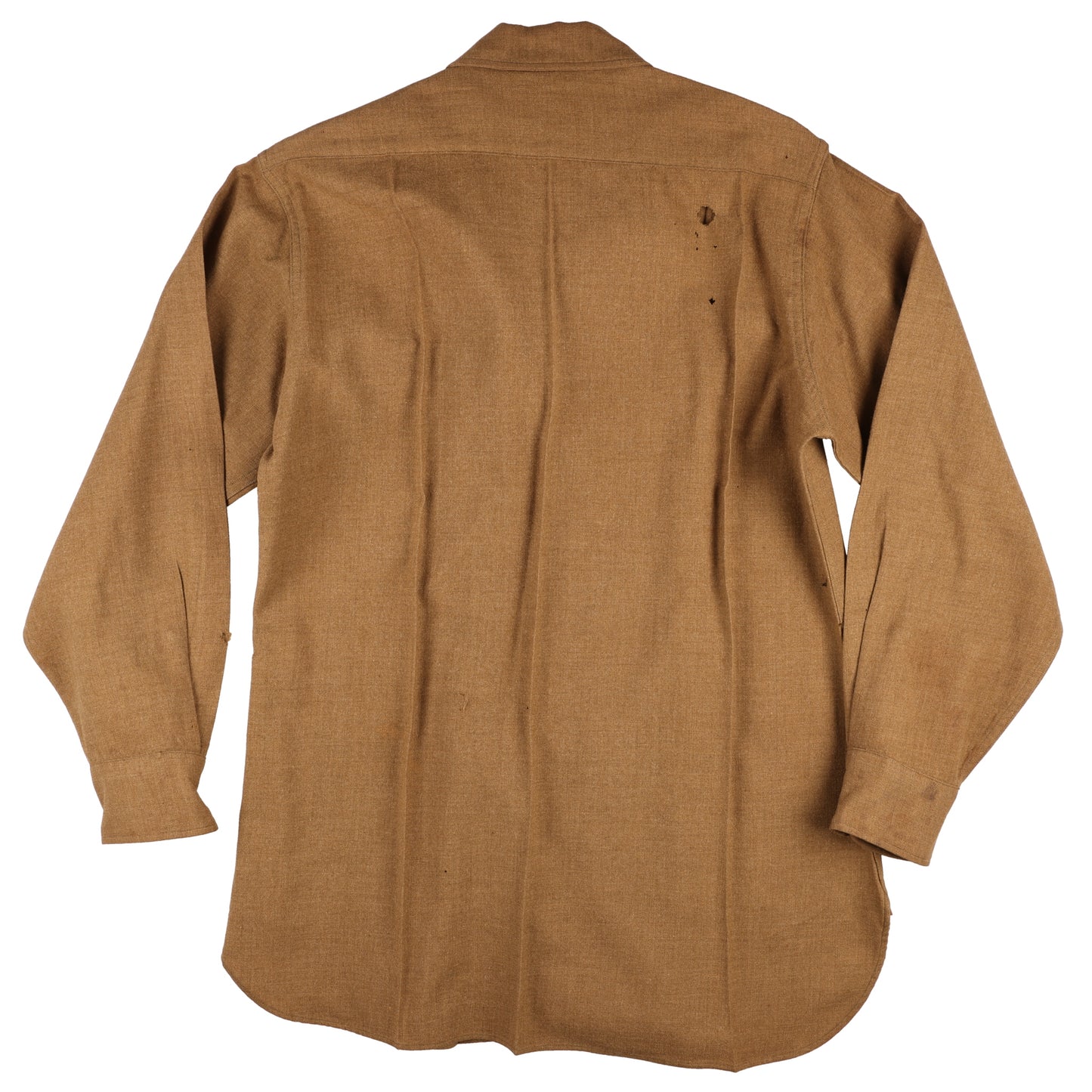 WWII U.S. Army Enlisted Man's M37 Wool Service Shirt with Gas Flap by Acme Shirt Co. (Size 15 x 33)
