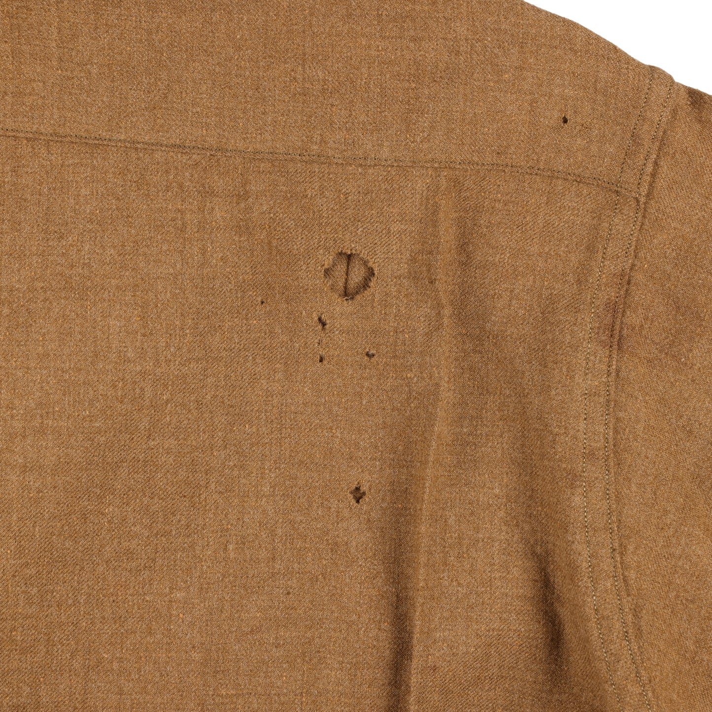 WWII U.S. Army Enlisted Man's M37 Wool Service Shirt with Gas Flap by Acme Shirt Co. (Size 15 x 33)