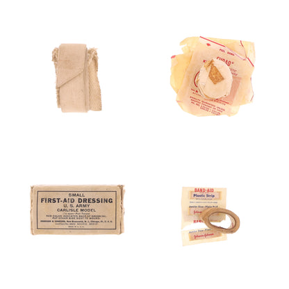 WWII U.S. Army Aeronautic First Aid Kit with Contents