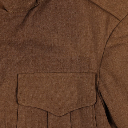 WWII U.S. Army Ike Jacket by Phila. Quartermaster Depot Identified to Sgt. Ray R. Leach (Size 34R)