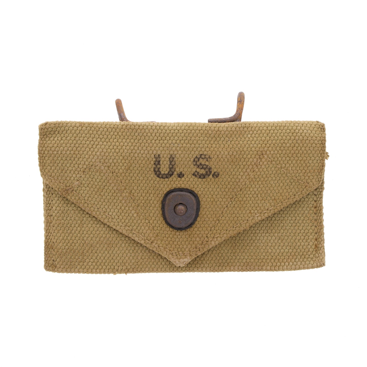 WWII U.S. Army M1924 Carlisle Bandage First Aid Pouch by Betty Ann Bag Co. (1942)