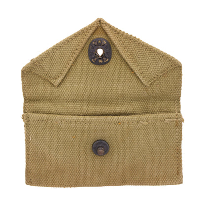 WWII U.S. Army M1924 Carlisle Bandage First Aid Pouch by Betty Ann Bag Co. (1942)