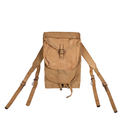 WWII U.S. Army M1928 Haversack by A. Reif & Co. Marked with Laundry Number (1942)